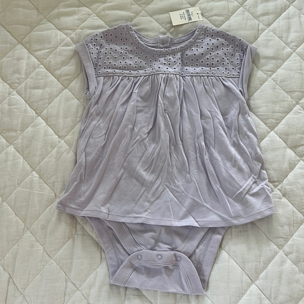 babyGap Pale Purple One Piece Outfit